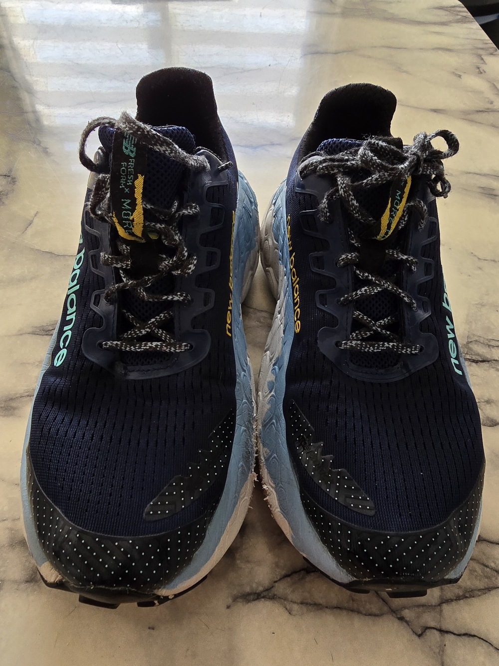 New Balance Navy and Light Blue Men's Running Sneakers